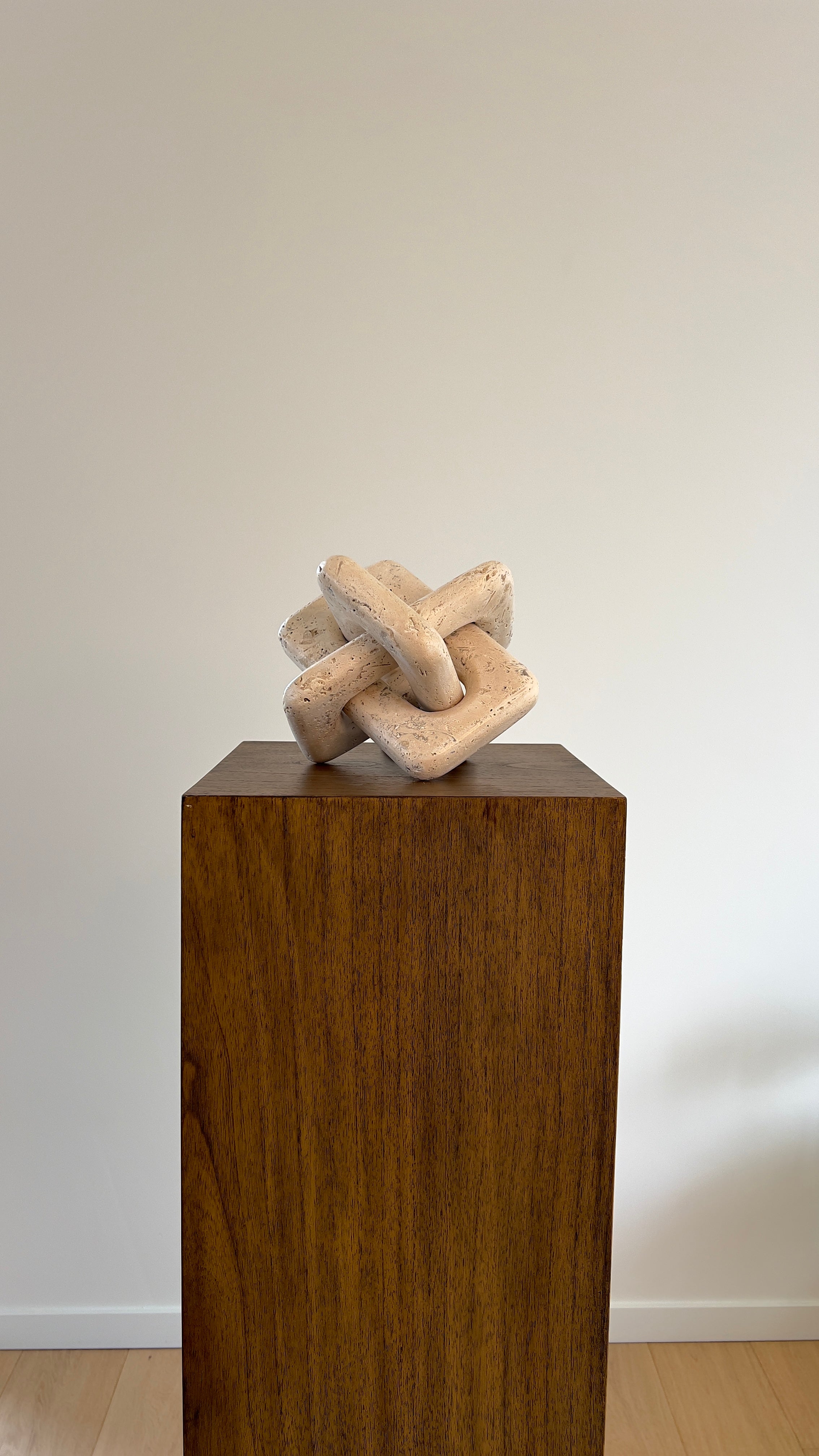 Nexus Travertine Sculpture