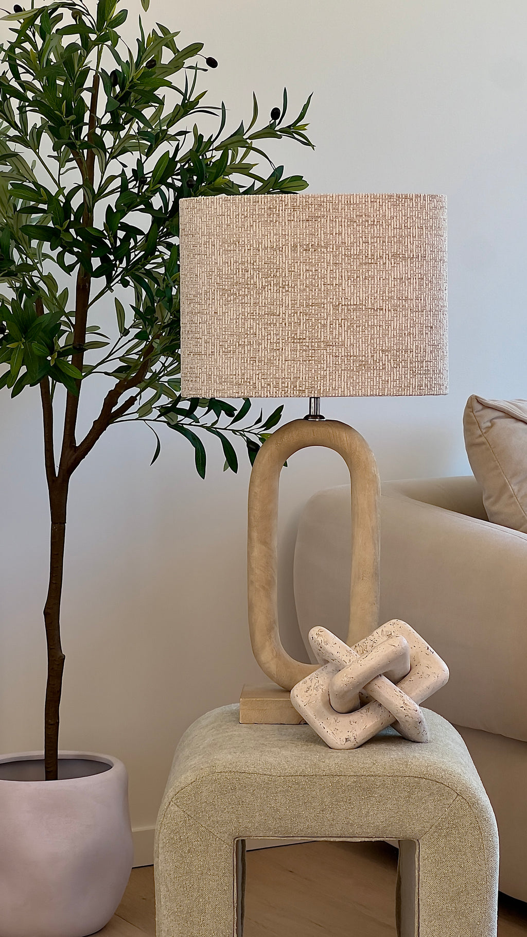 Nexus Travertine Sculpture
