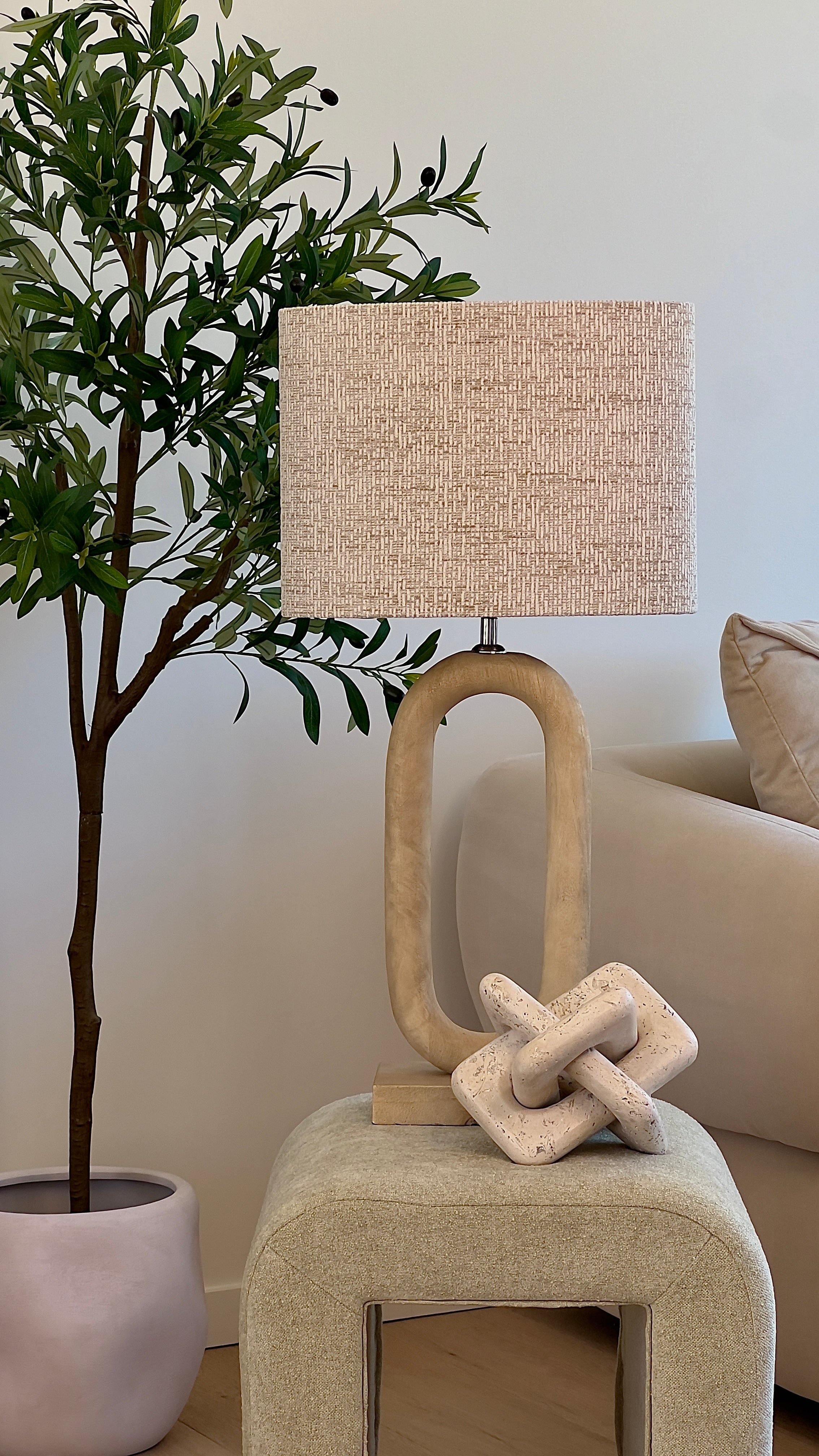 Nexus Travertine Sculpture