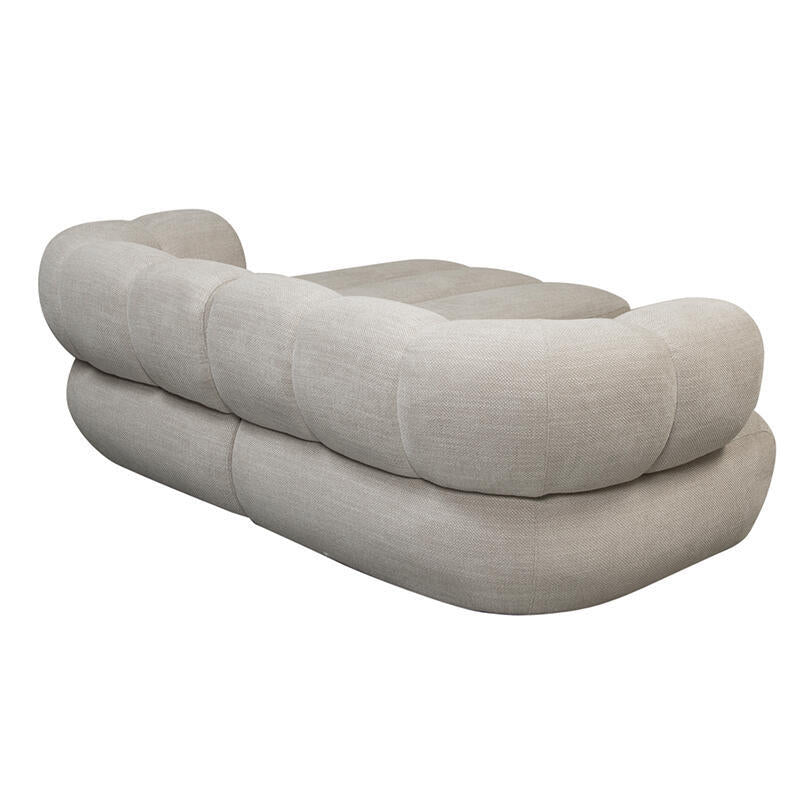 Sulcus Channel Tufted Sofa 2.5-zits met Right Lounge